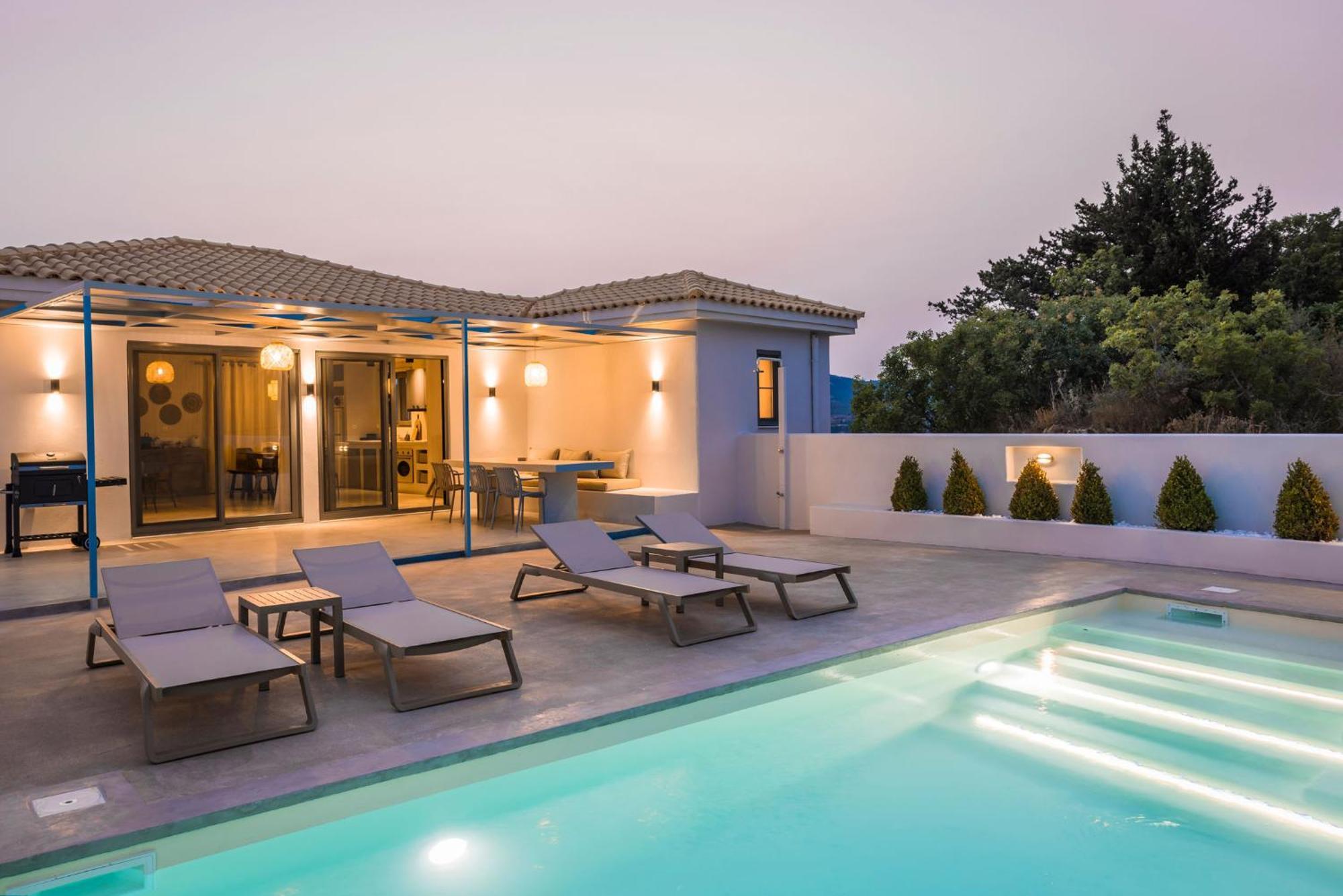Villa Mirto - Iris Sunset Villas Lépedha Exterior photo